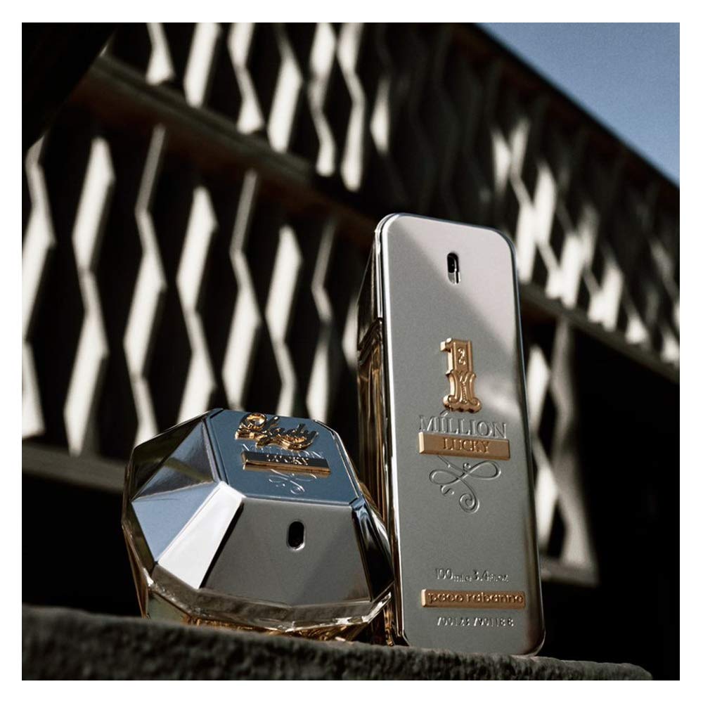 1 Million Lucky by Paco Rabanne Eau de Toilette For Men, 50 ml